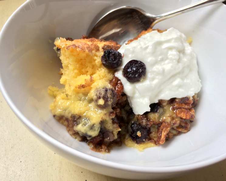 Instant pot sales blueberry dump cake